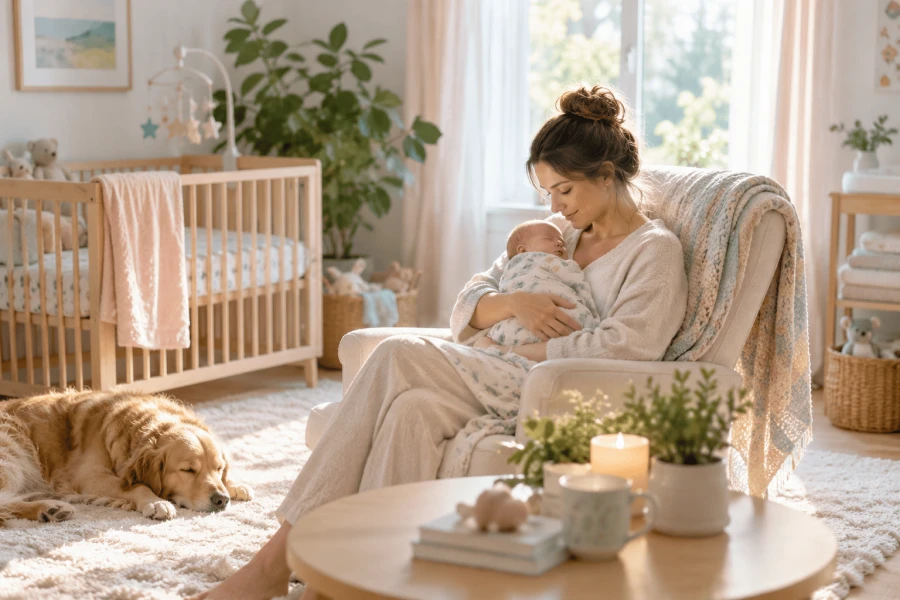 first weeks with a newborn