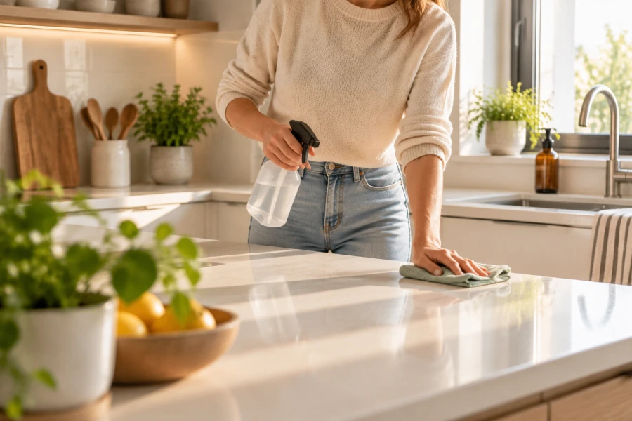 daily cleaning routine
